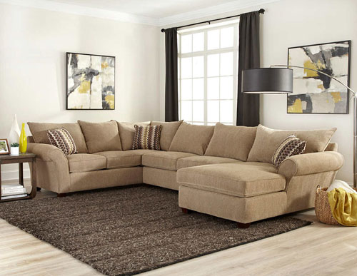 Fabric Sectional Sofa