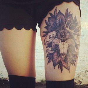 51 Sexy Thigh Tattoos For Women + Cute Designs and Ideas (2026 Guide)