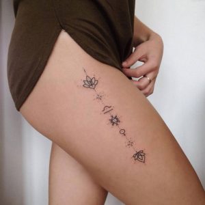 51 Sexy Thigh Tattoos For Women + Cute Designs and Ideas (2026 Guide)
