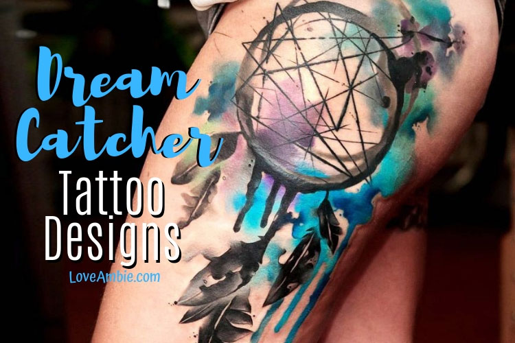 75 Dreamcatcher Tattoos Meanings Designs Ideas 2021 Guide Dream Catcher ...